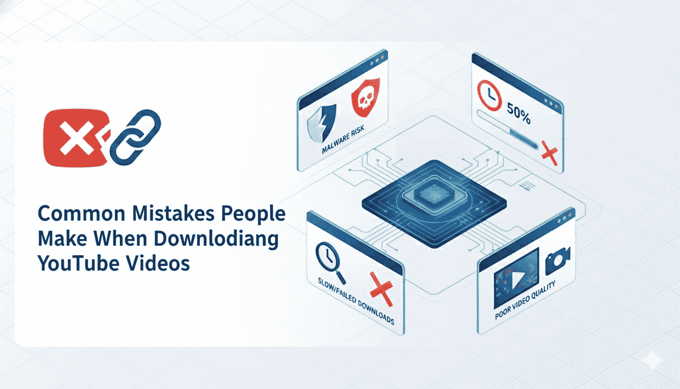 Common Mistakes People Make When Downloading YouTube Videos