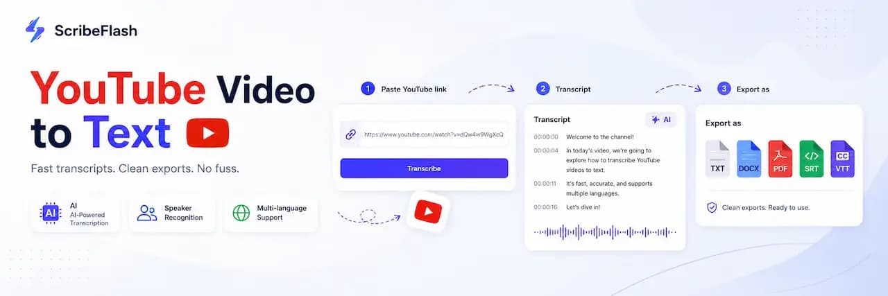 So transkribierst du ein YouTube-Video kostenlos online